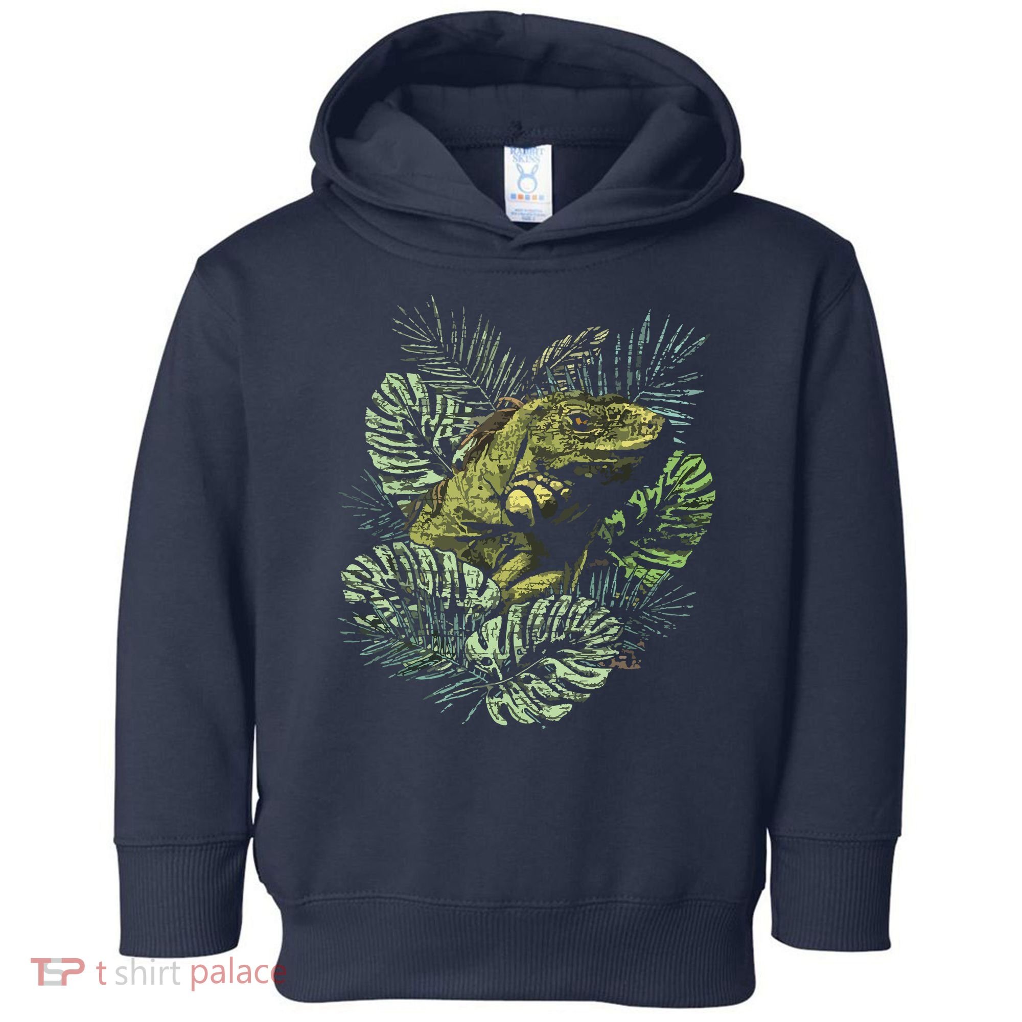 Zoo Keeper Lizard Lover Gift Iguana Toddler Hoodie