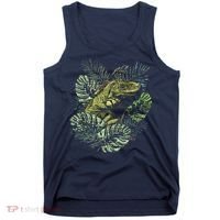 Zoo Keeper Lizard Lover Gift Iguana Tank Top thumb 0
