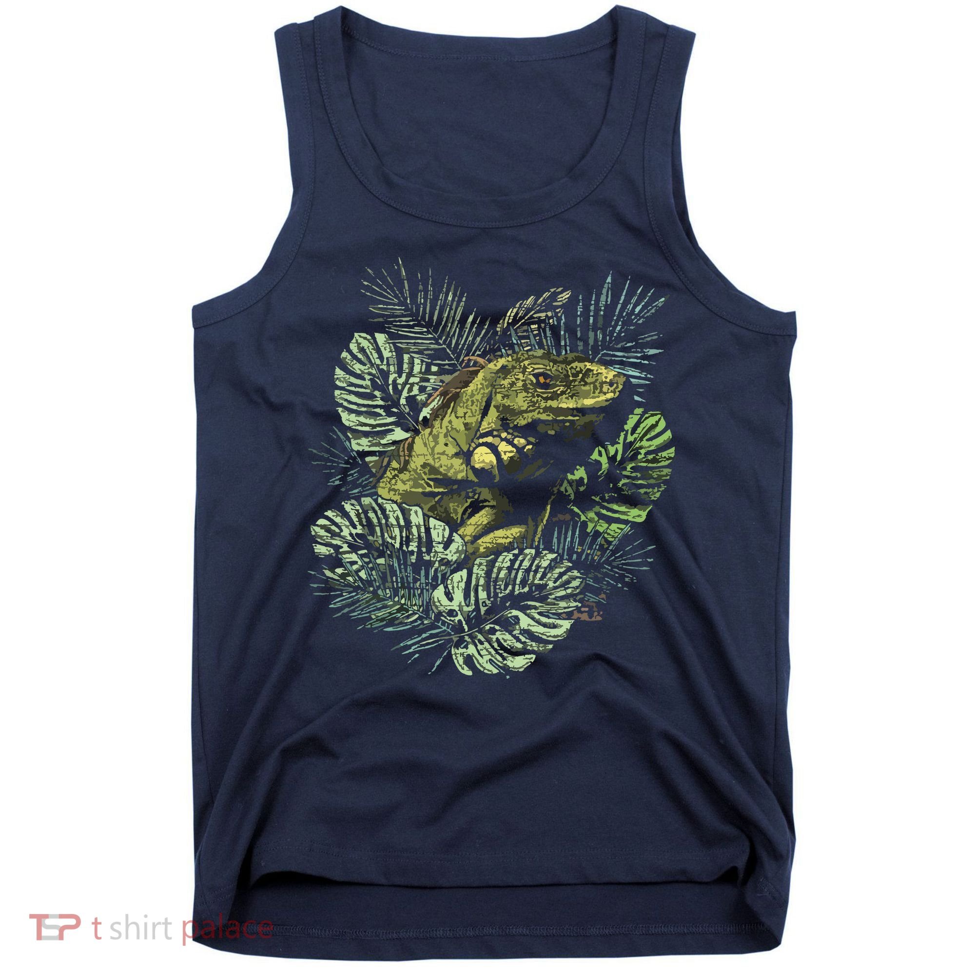 Zoo Keeper Lizard Lover Gift Iguana Tank Top