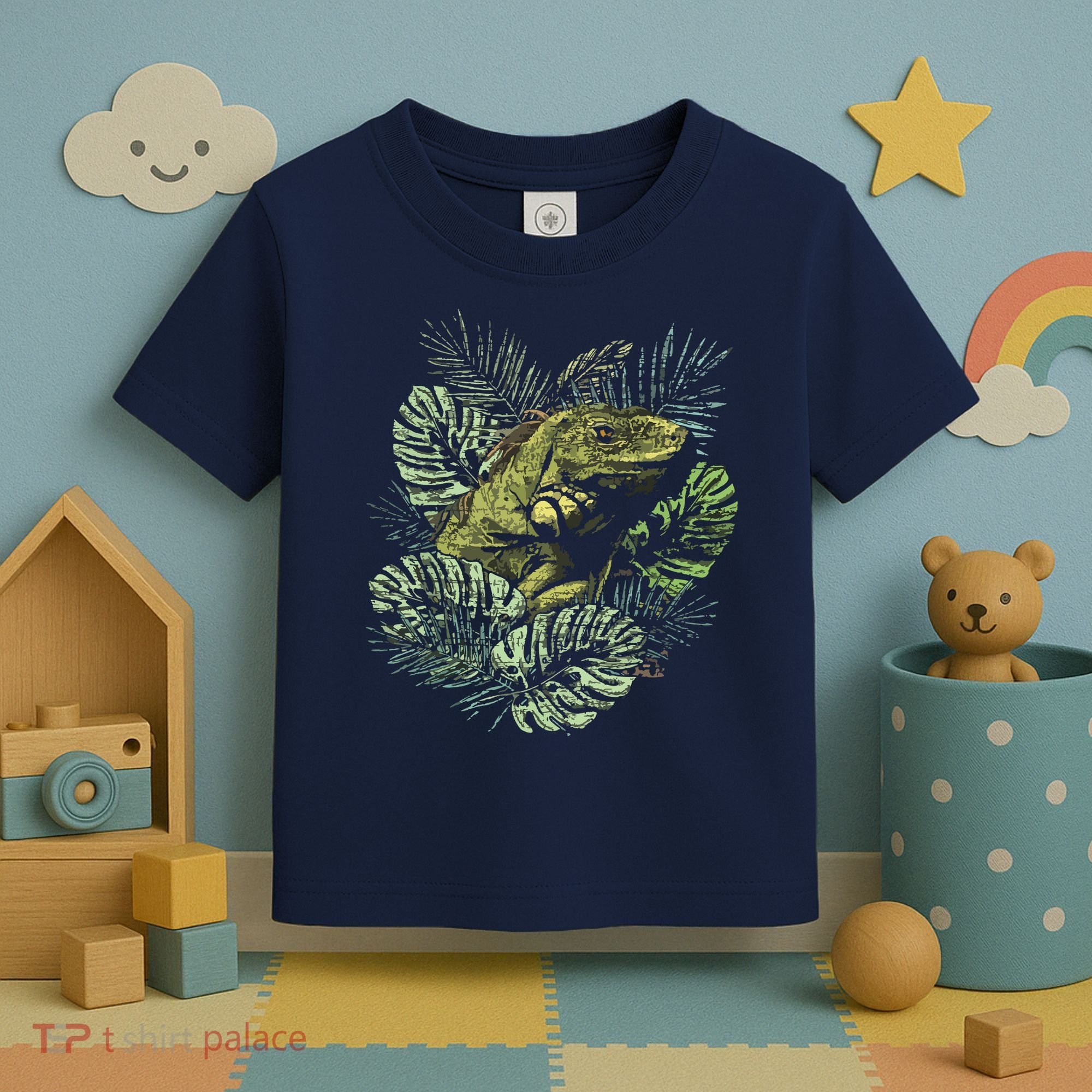 Zoo Keeper Lizard Lover Gift Iguana Toddler T-Shirt