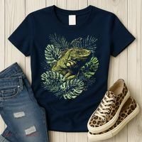 Zoo Keeper Lizard Lover Gift Iguana Women's T-Shirt thumb 3