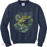 Zoo Keeper Lizard Lover Gift Iguana Kids Sweatshirt thumb 0