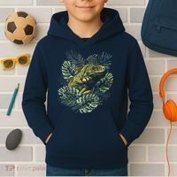 Zoo Keeper Lizard Lover Gift Iguana Kids Hoodie thumb 2