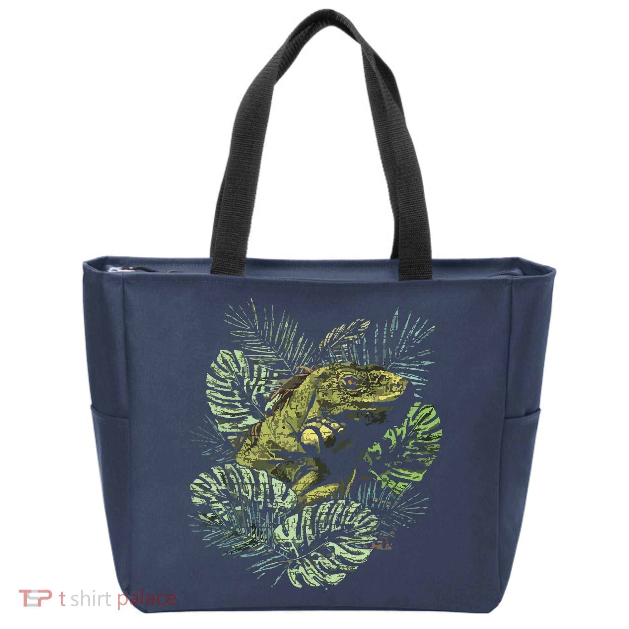 Zoo Keeper Lizard Lover Gift Iguana Tote Bag