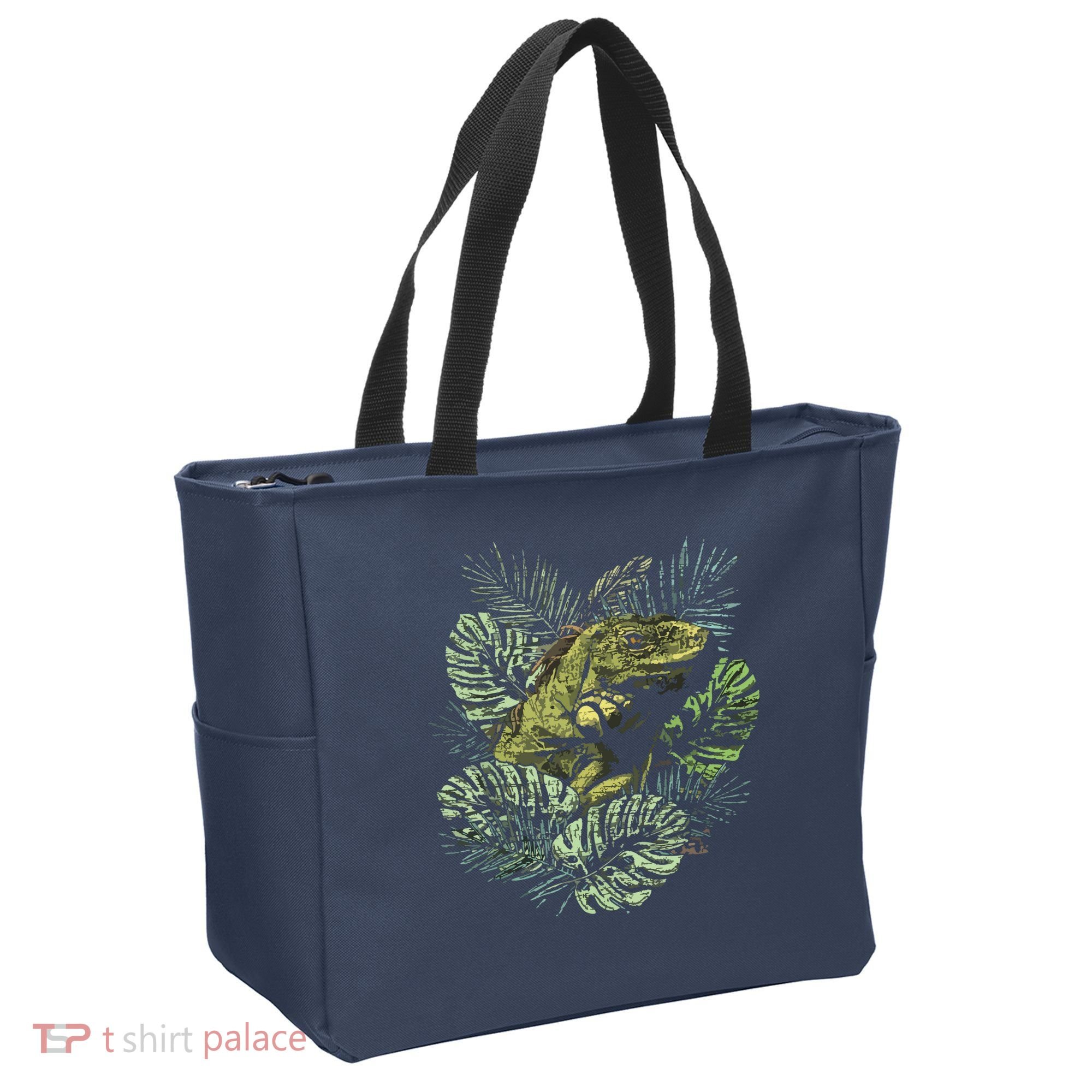 Zoo Keeper Lizard Lover Gift Iguana Tote Bag