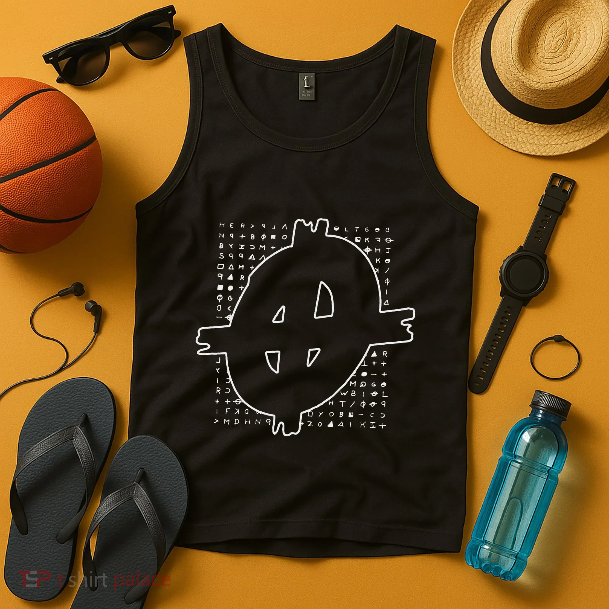Zodiac Killer Symbol And Cipher True Crime Tank Top