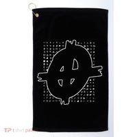 Zodiac Killer Symbol And Cipher True Crime Golf Towel thumb 0