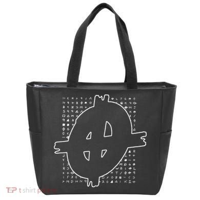 Zodiac Killer Symbol And Cipher True Crime Tote Bag