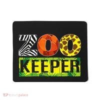 Zoo Keeper Wildlife Animal Lover Funny Gift Mousepad thumb 0