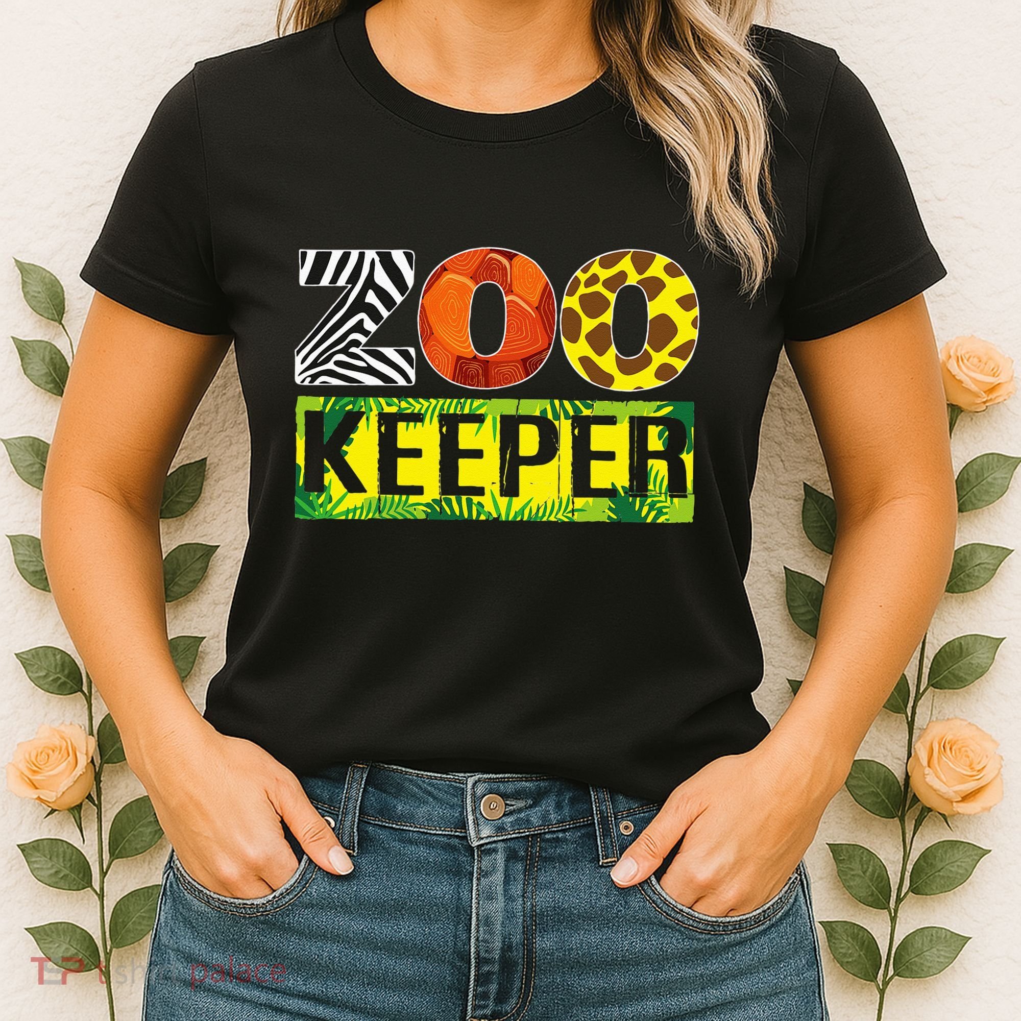Zoo Keeper Wildlife Animal Lover Funny Gift Women's T-Shirt