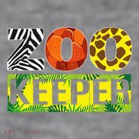 Zoo Keeper Wildlife Animal Lover Funny Gift Women's Racerback Cropped Tank thumb 2