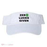 Zero Lucks Given Shamrock St Patricks Day Visor thumb 0