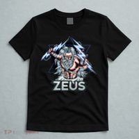 Zeus Lightning God Of The Sky Gamer T-Shirt thumb 5