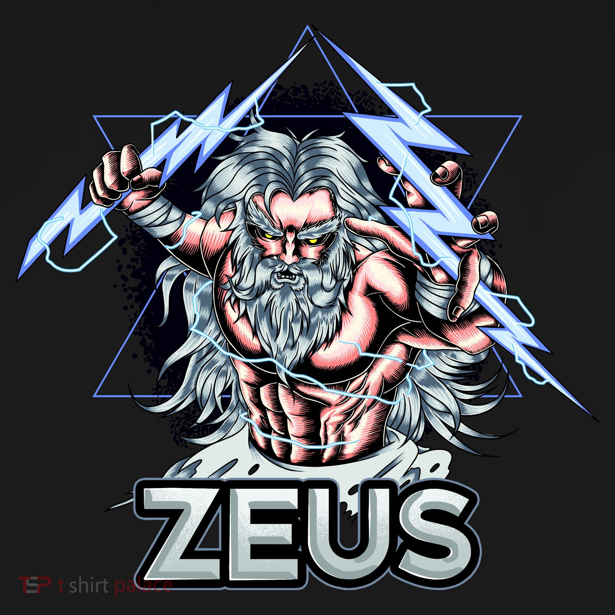Zeus Lightning God Of The Sky Gamer Mousepad