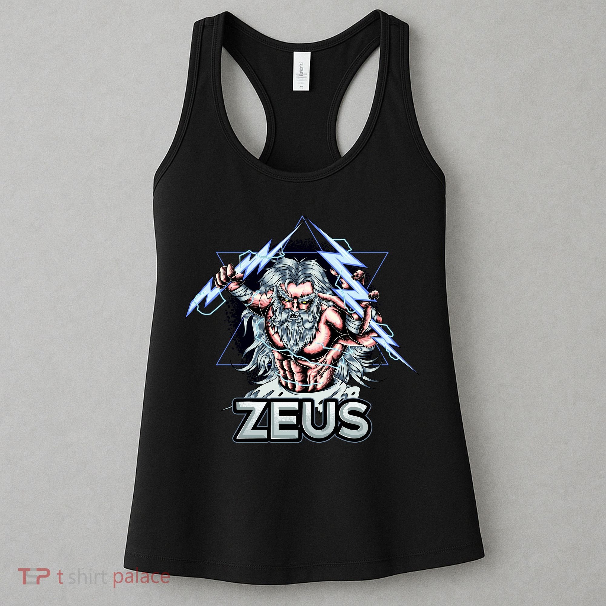 Zeus Lightning God Of The Sky Gamer Women's Tank Top