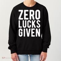 Zero Lucks Given St Patricks Day Women's Sweatshirt thumb 0