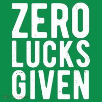 Zero Lucks Given St Patricks Day Women's Long Sleeve Shirt thumb 2