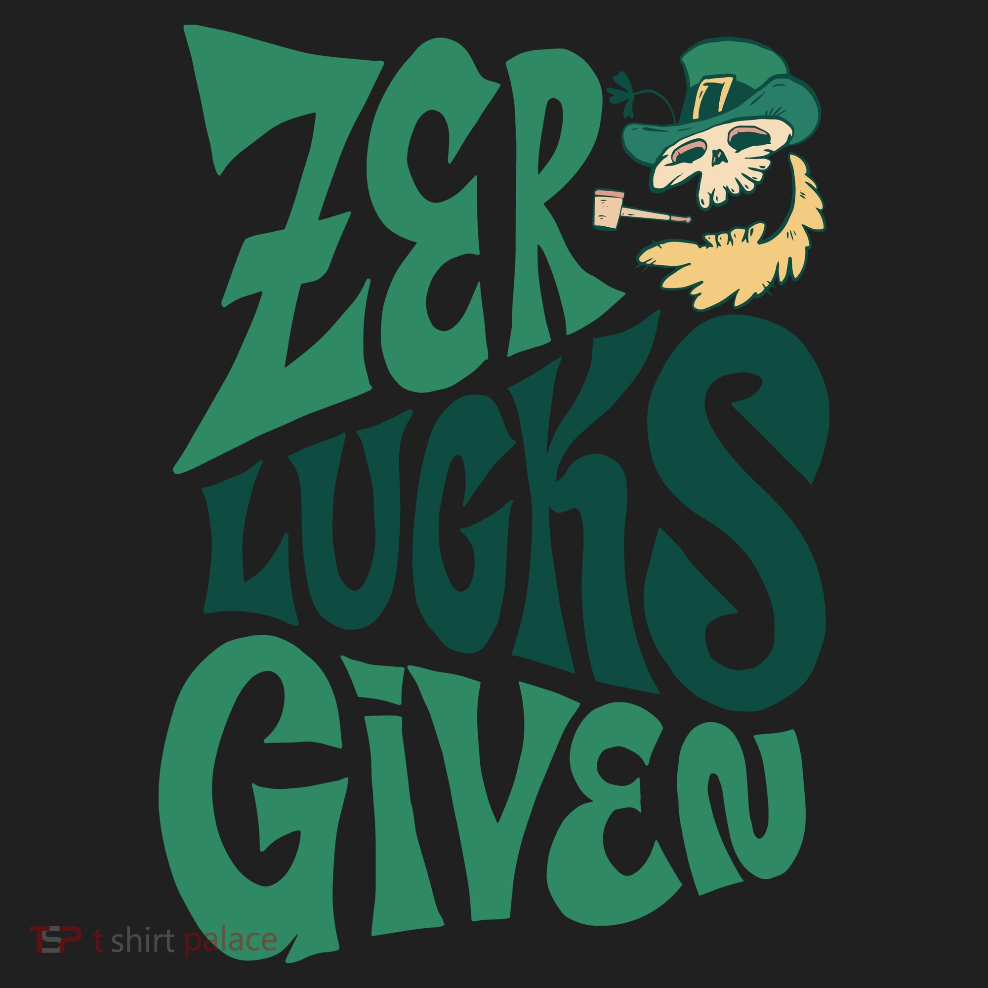 Zero Lucks Given St Patrick's Day Beanie