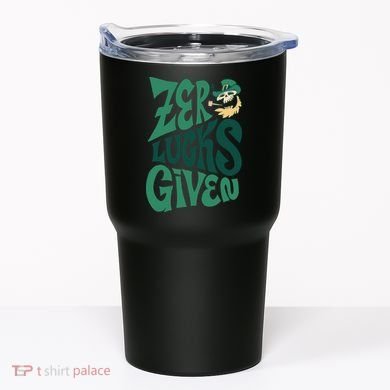 Zero Lucks Given St Patrick's Day Tumbler