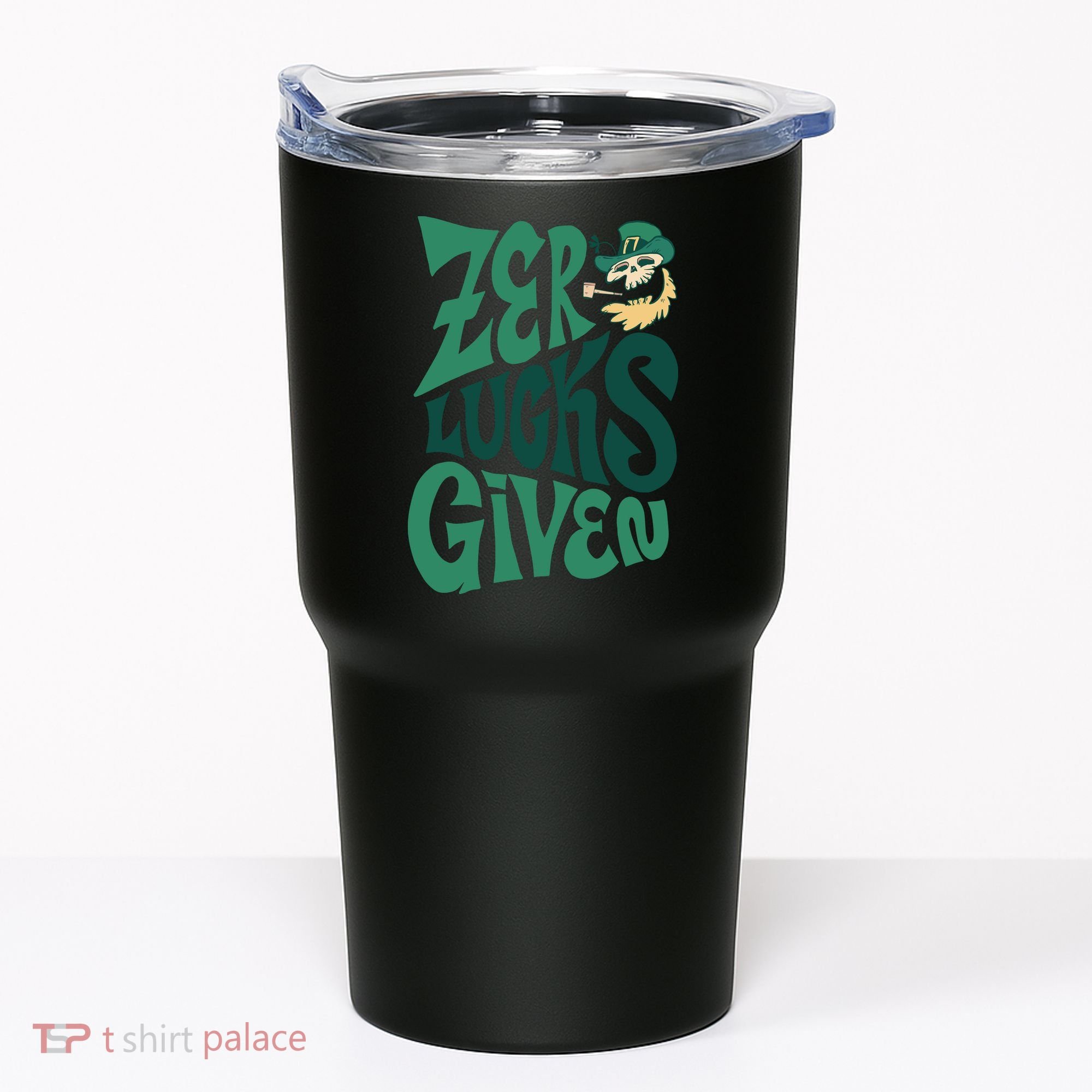 Zero Lucks Given St Patrick's Day Tumbler