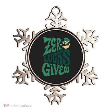 Zero Lucks Given St Patrick's Day Ornament