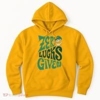 Zero Lucks Given St Patrick's Day Hoodie thumb 0