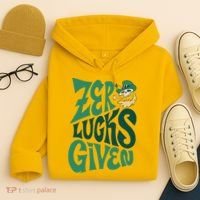 Zero Lucks Given St Patrick's Day Hoodie thumb 4