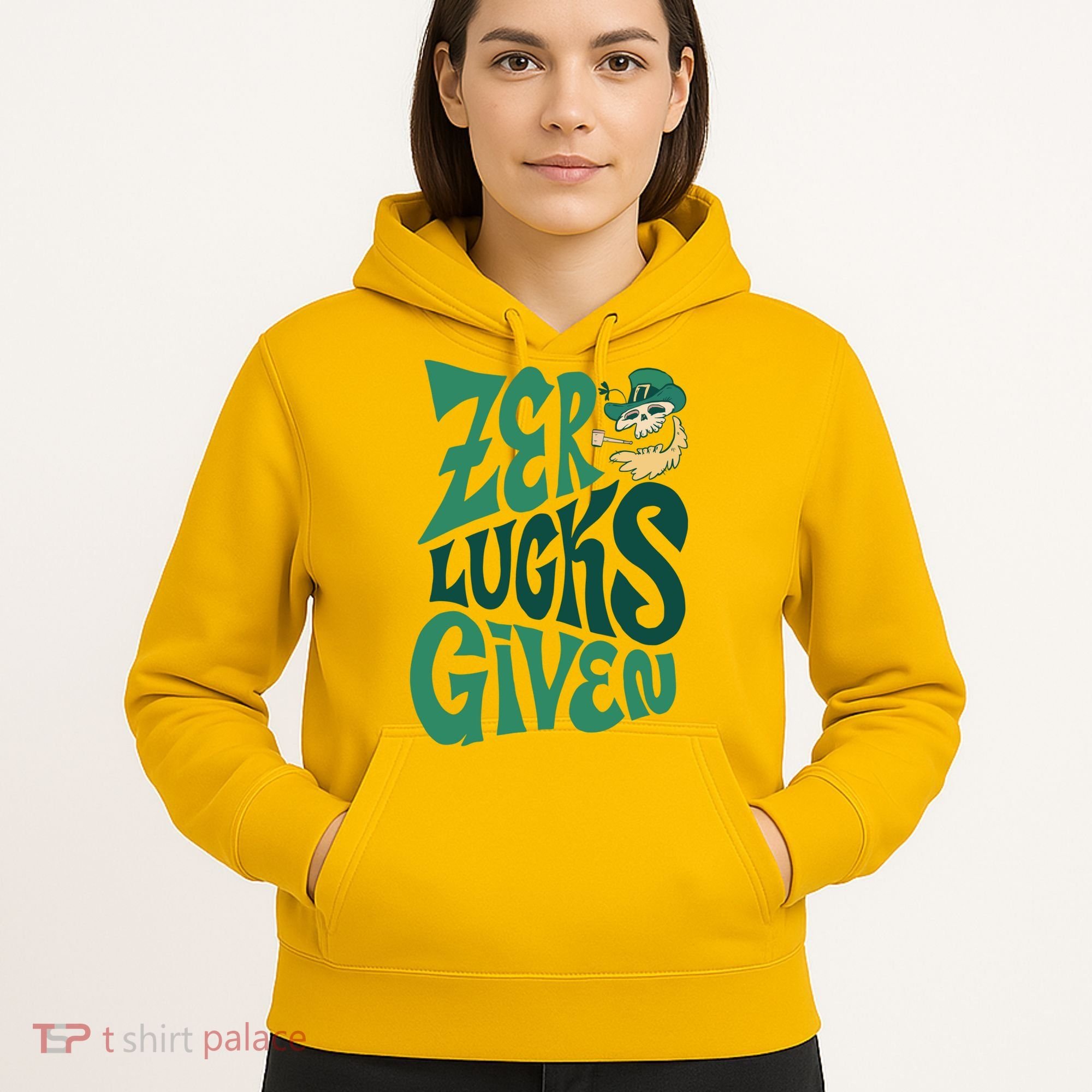 Zero Lucks Given St Patrick's Day Hoodie