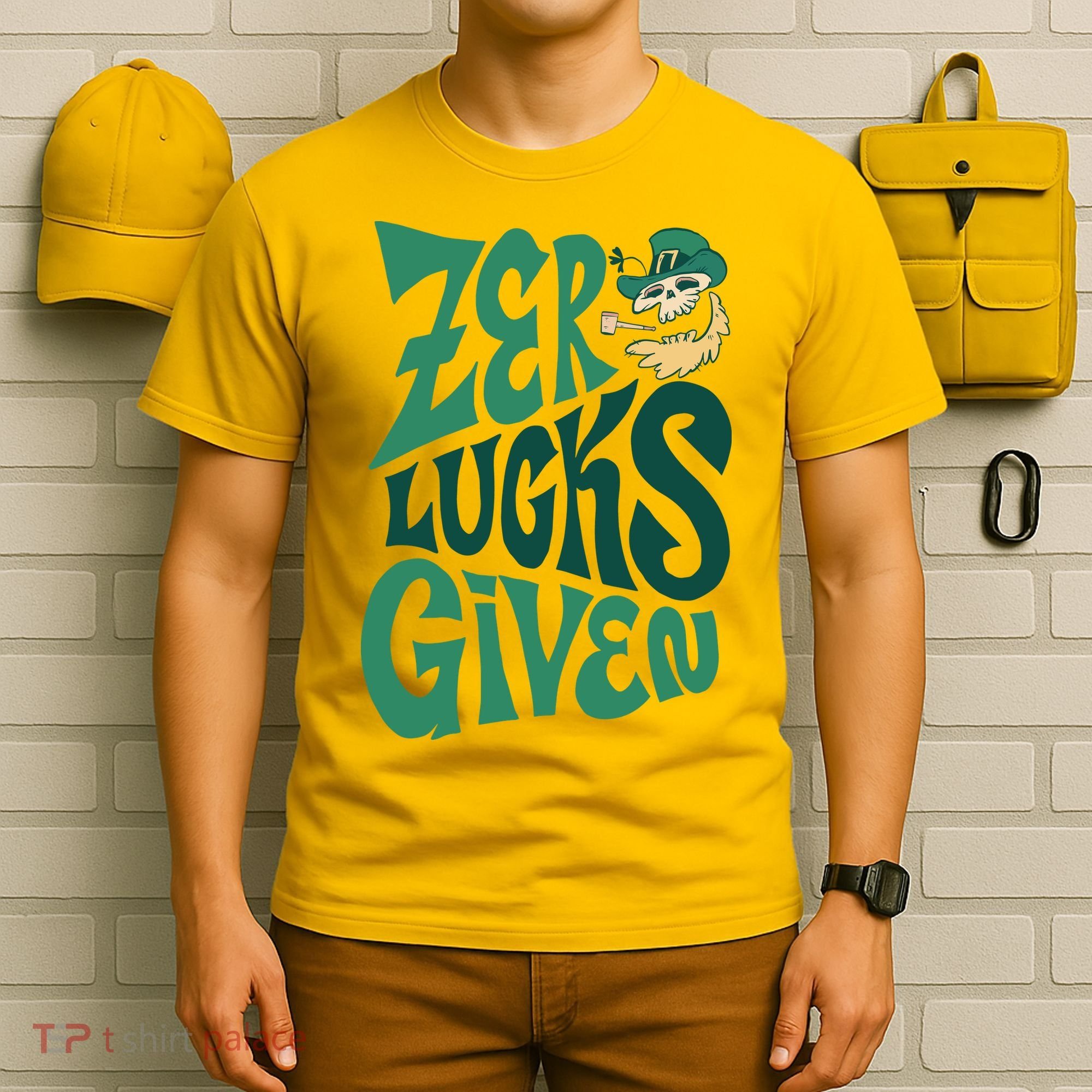 Zero Lucks Given St Patrick's Day T-Shirt
