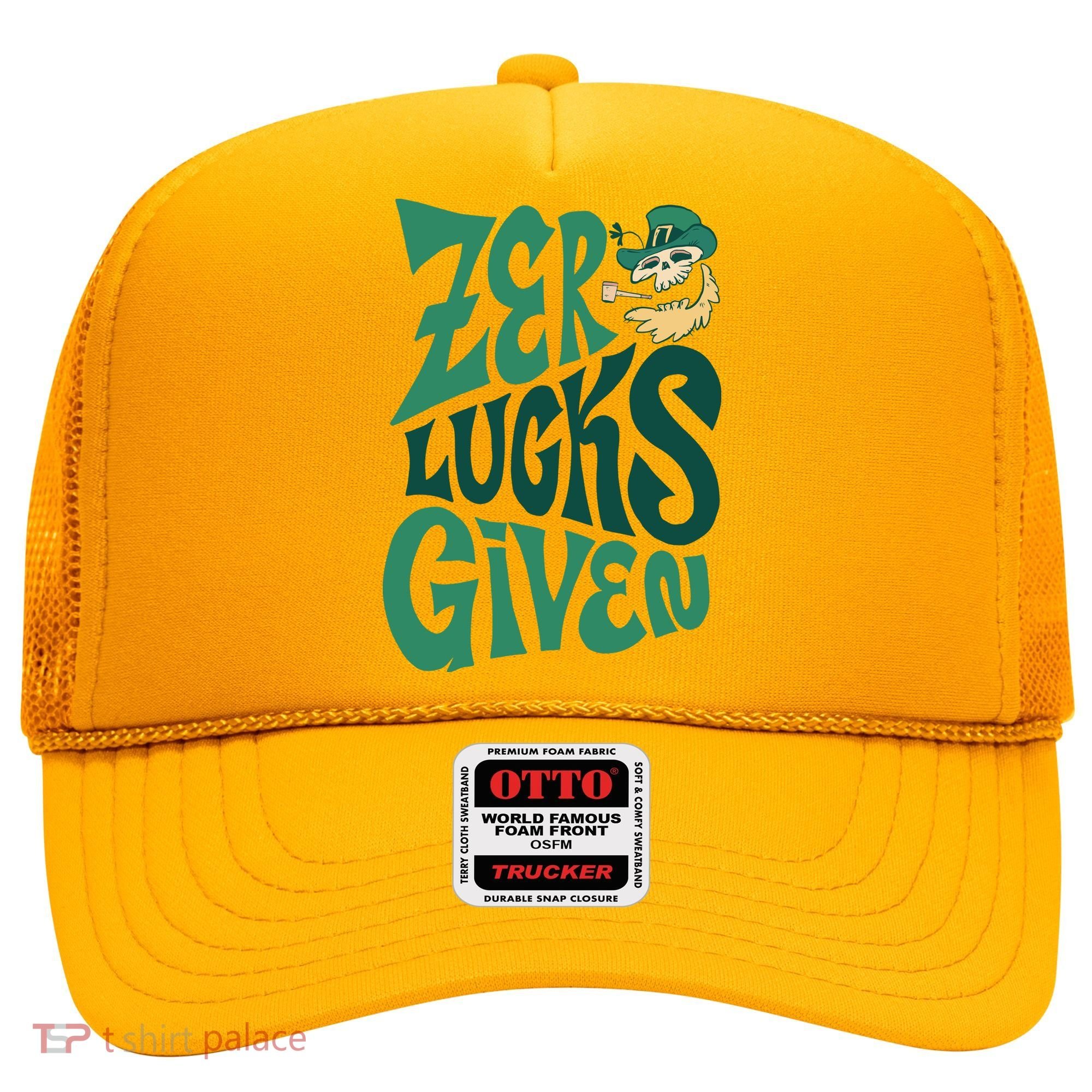 Zero Lucks Given St Patrick's Day Hat