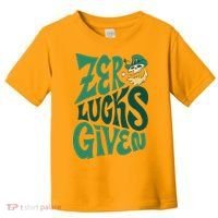 Zero Lucks Given St Patrick's Day Toddler T-Shirt thumb 0