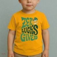 Zero Lucks Given St Patrick's Day Toddler T-Shirt thumb 2
