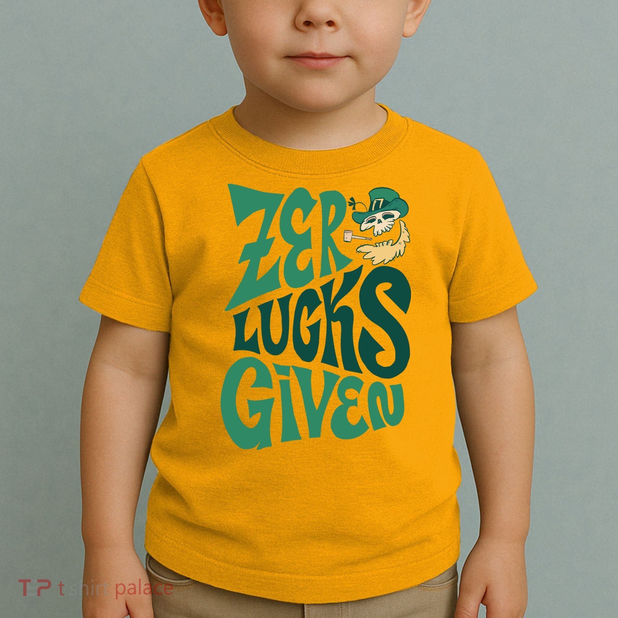 Zero Lucks Given St Patrick's Day Toddler T-Shirt