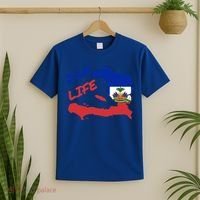 Zoe Life Haitian Pride For Haiti Flag Day Gift Ayiti Meaningful Gift Great Gift T-Shirt thumb 2