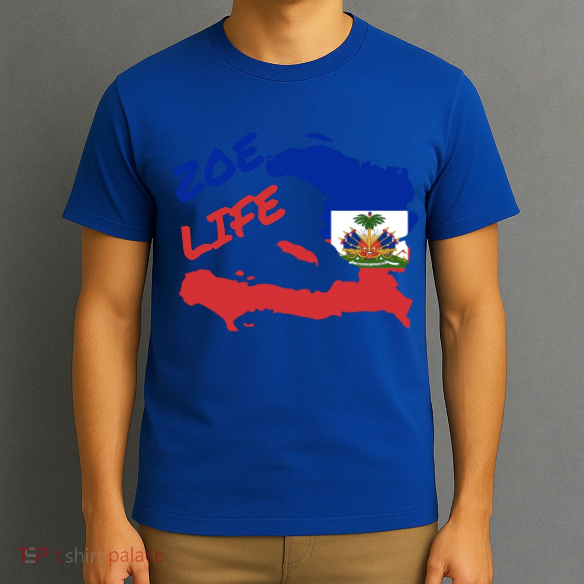Zoe Life Haitian Pride For Haiti Flag Day Gift Ayiti Meaningful Gift Great Gift T-Shirt