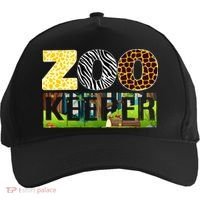 Zoo Life Of Zookeeper Accessories Five-Panel Snapback Cap thumb 0
