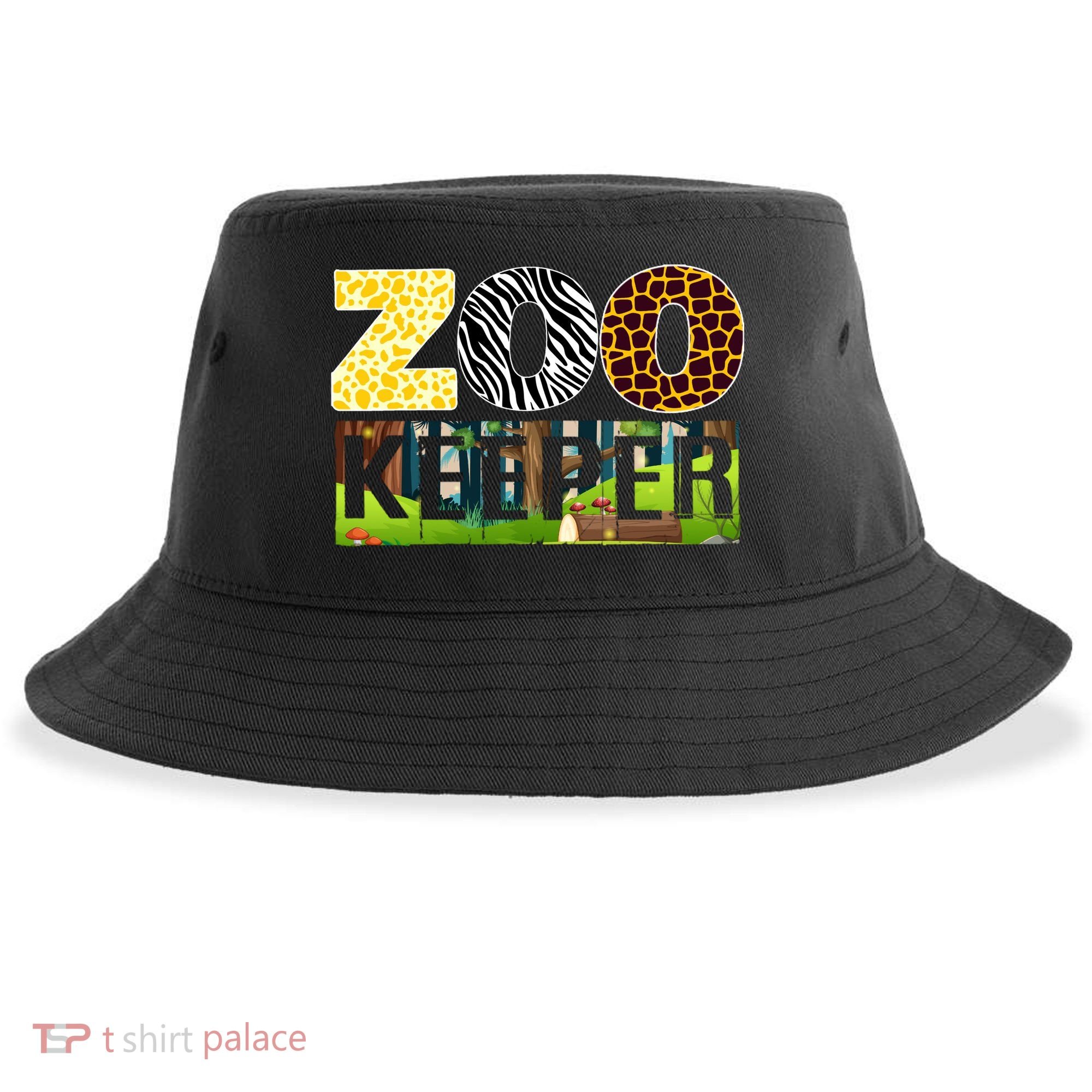 Zoo Life Of Zookeeper Accessories Sustainable Bucket Hat