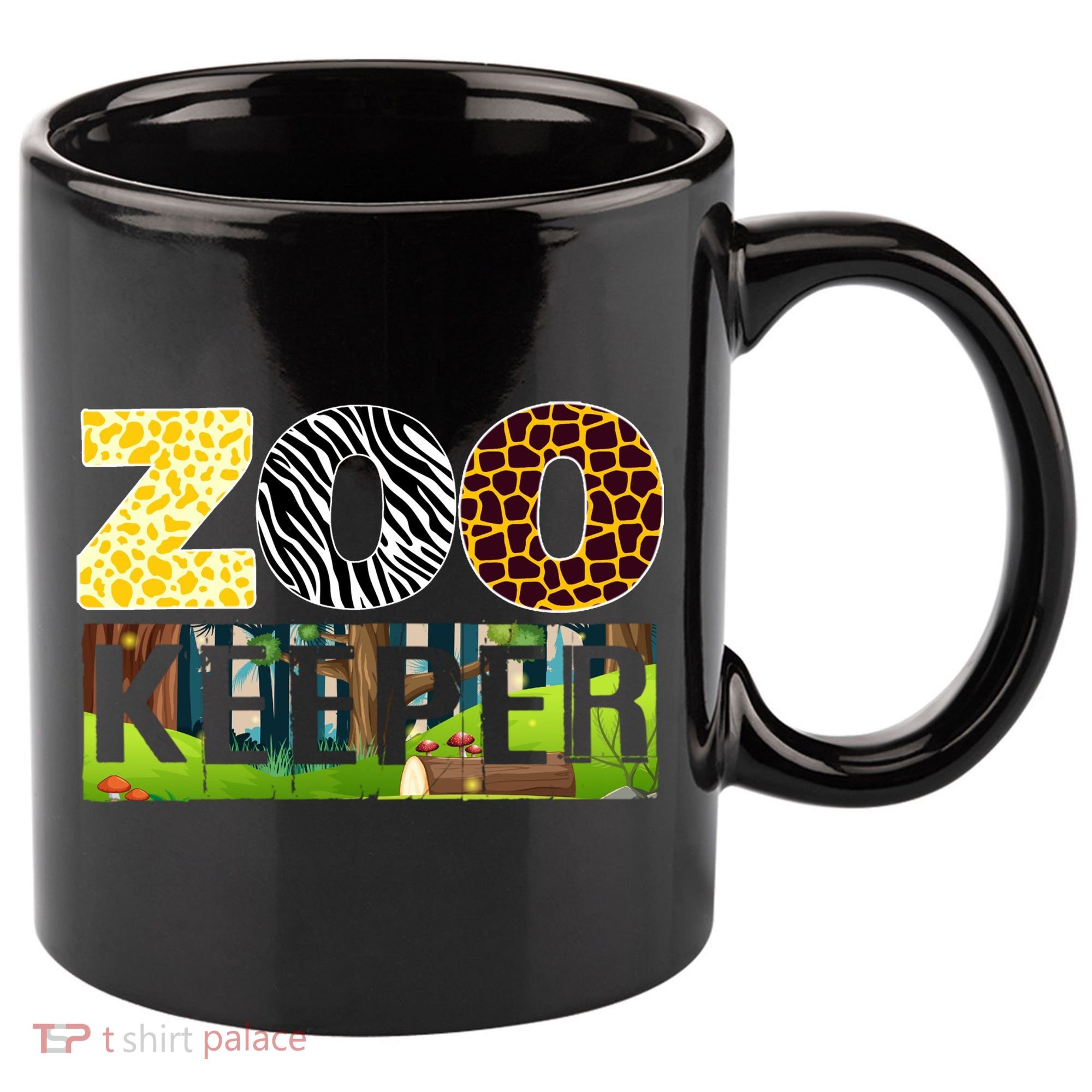 Zoo Life Of Zookeeper Accessories 11oz C Handle Ceramic Mug