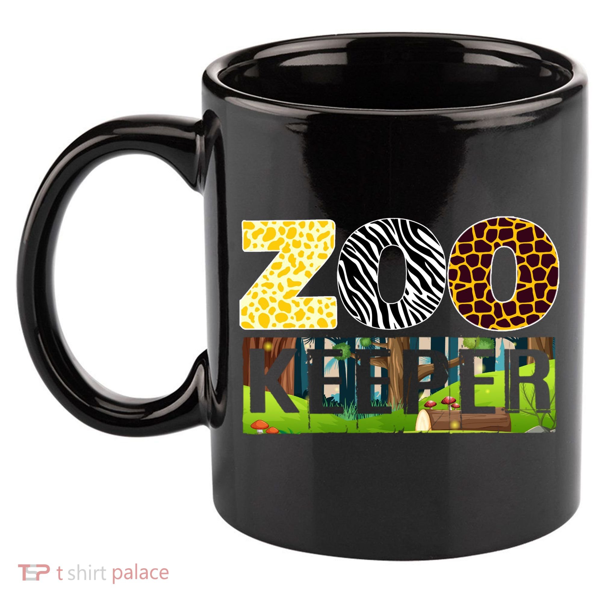 Zoo Life Of Zookeeper Accessories 11oz C Handle Ceramic Mug