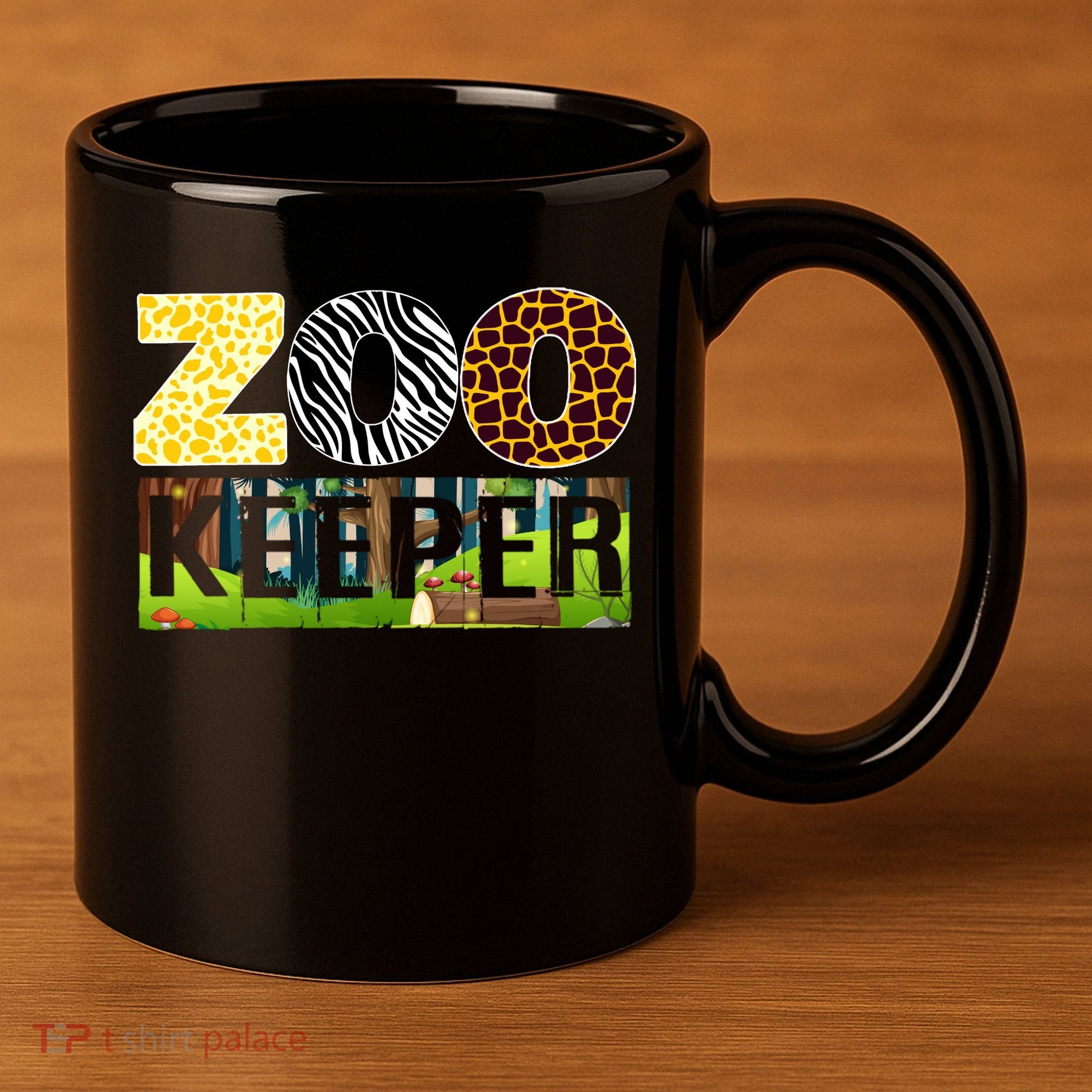 Zoo Life Of Zookeeper Accessories 11oz C Handle Ceramic Mug