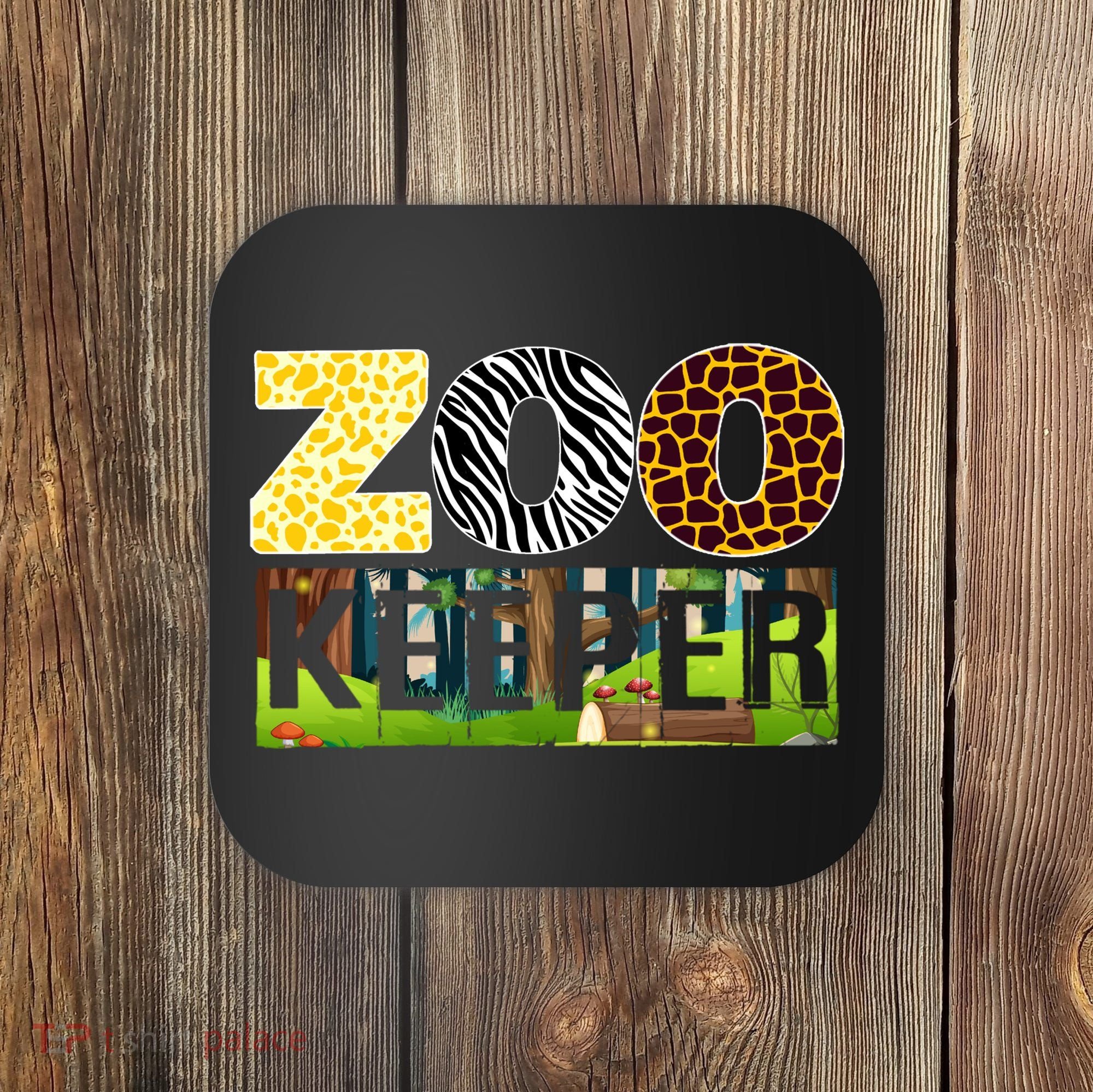 Zoo Life Of Zookeeper Accessories Coaster