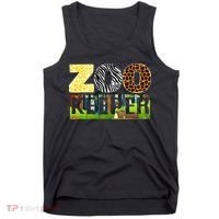 Zoo Life Of Zookeeper Accessories Tank Top thumb 0