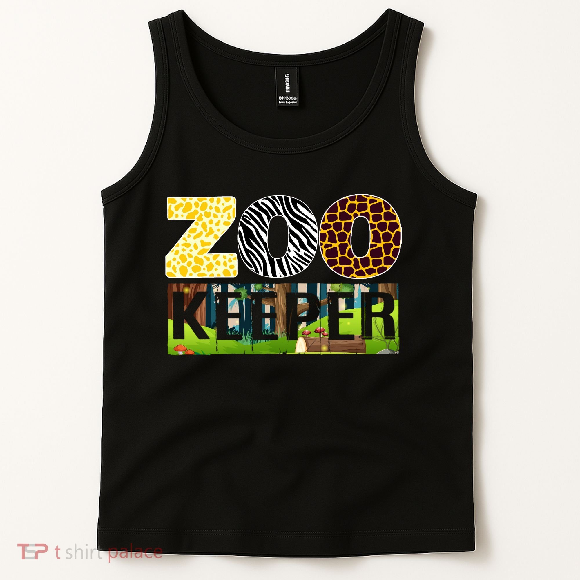 Zoo Life Of Zookeeper Accessories Tank Top