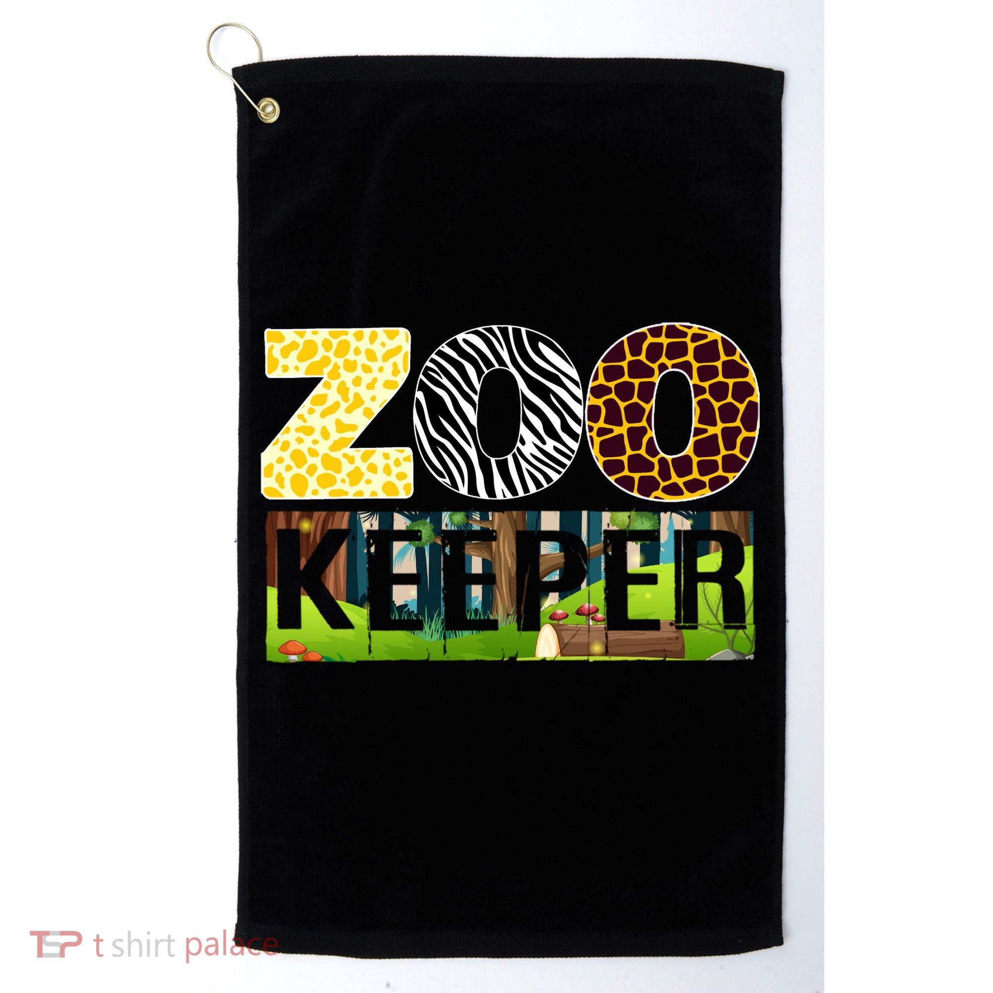 Zoo Life Of Zookeeper Accessories Golf Towel