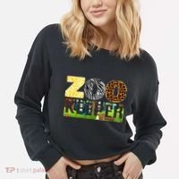 Zoo Life Of Zookeeper Accessories Cropped Pullover Crew thumb 2