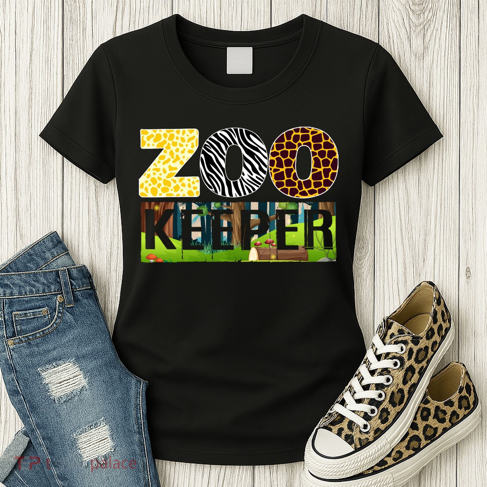 Zoo Life Of Zookeeper Accessories Women's T-Shirt