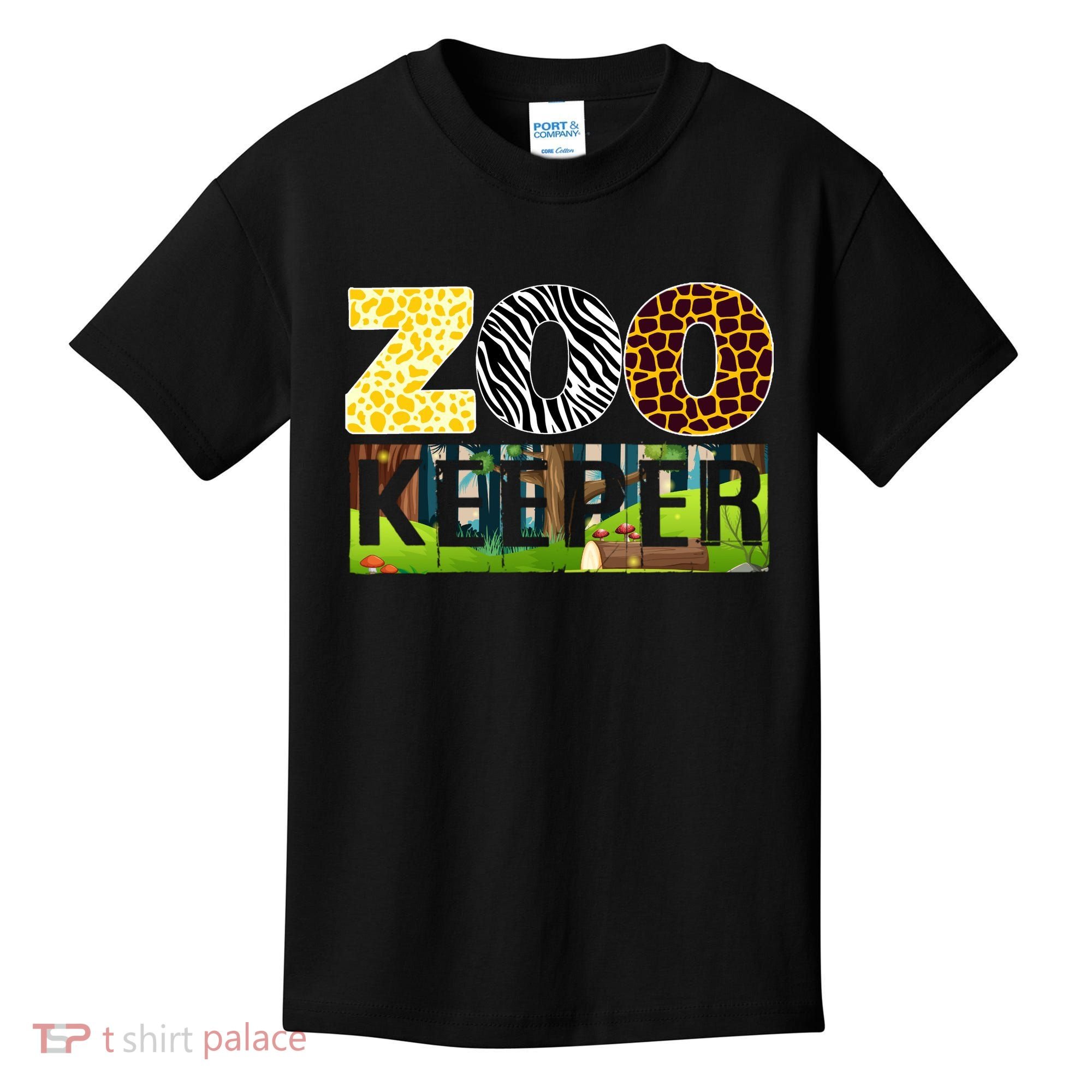 Zoo Life Of Zookeeper Accessories Kids T-Shirt