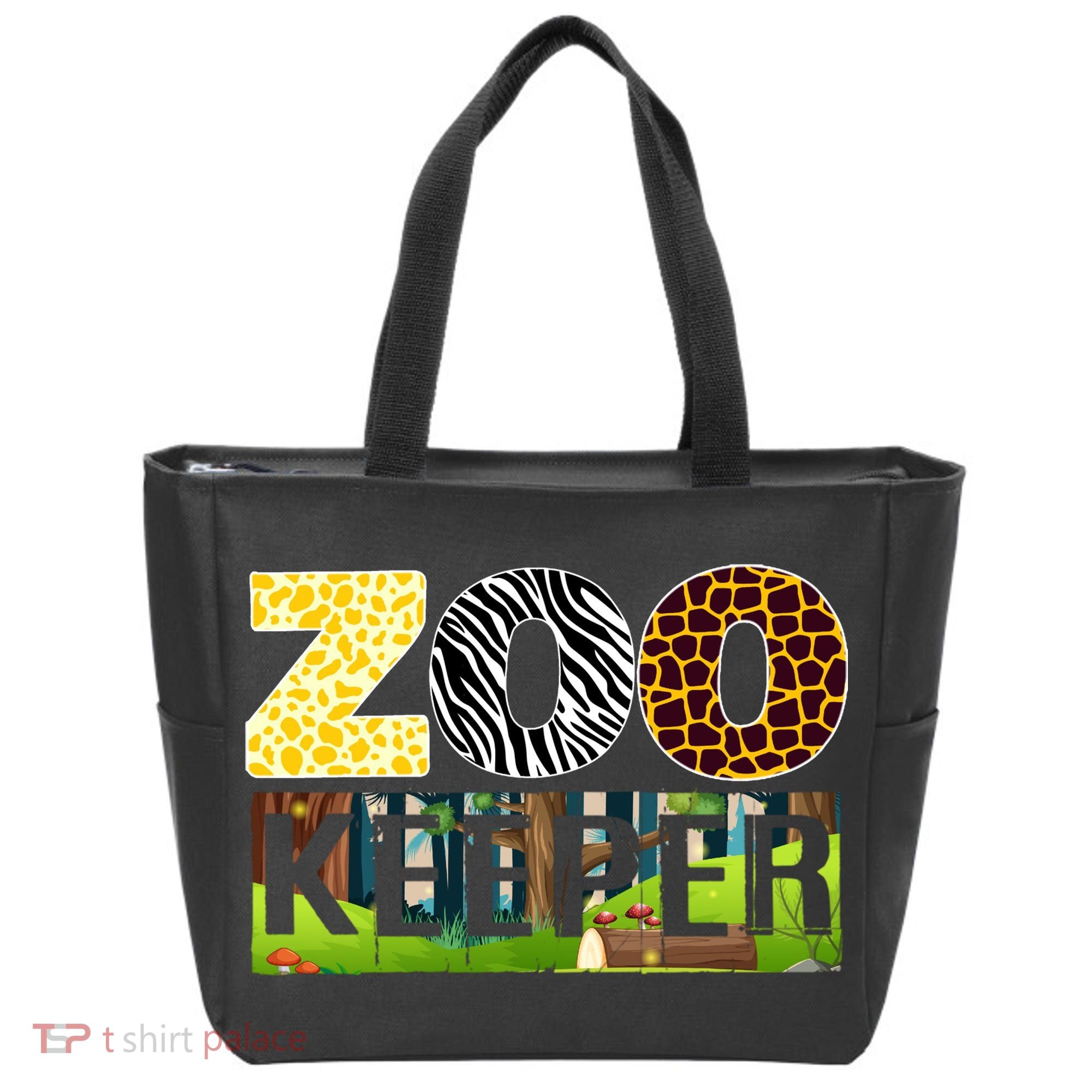 Zoo Life Of Zookeeper Accessories Tote Bag