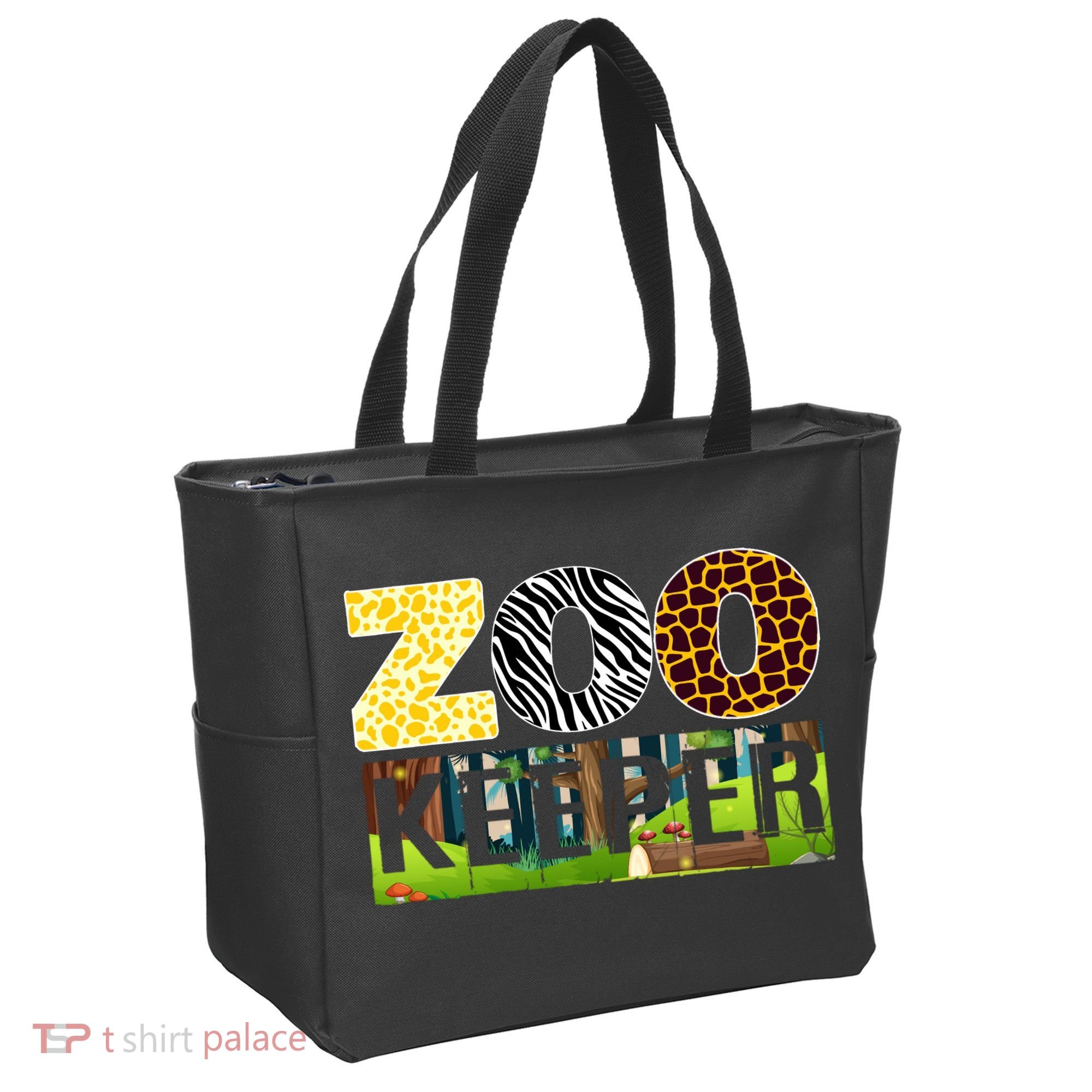 Zoo Life Of Zookeeper Accessories Tote Bag