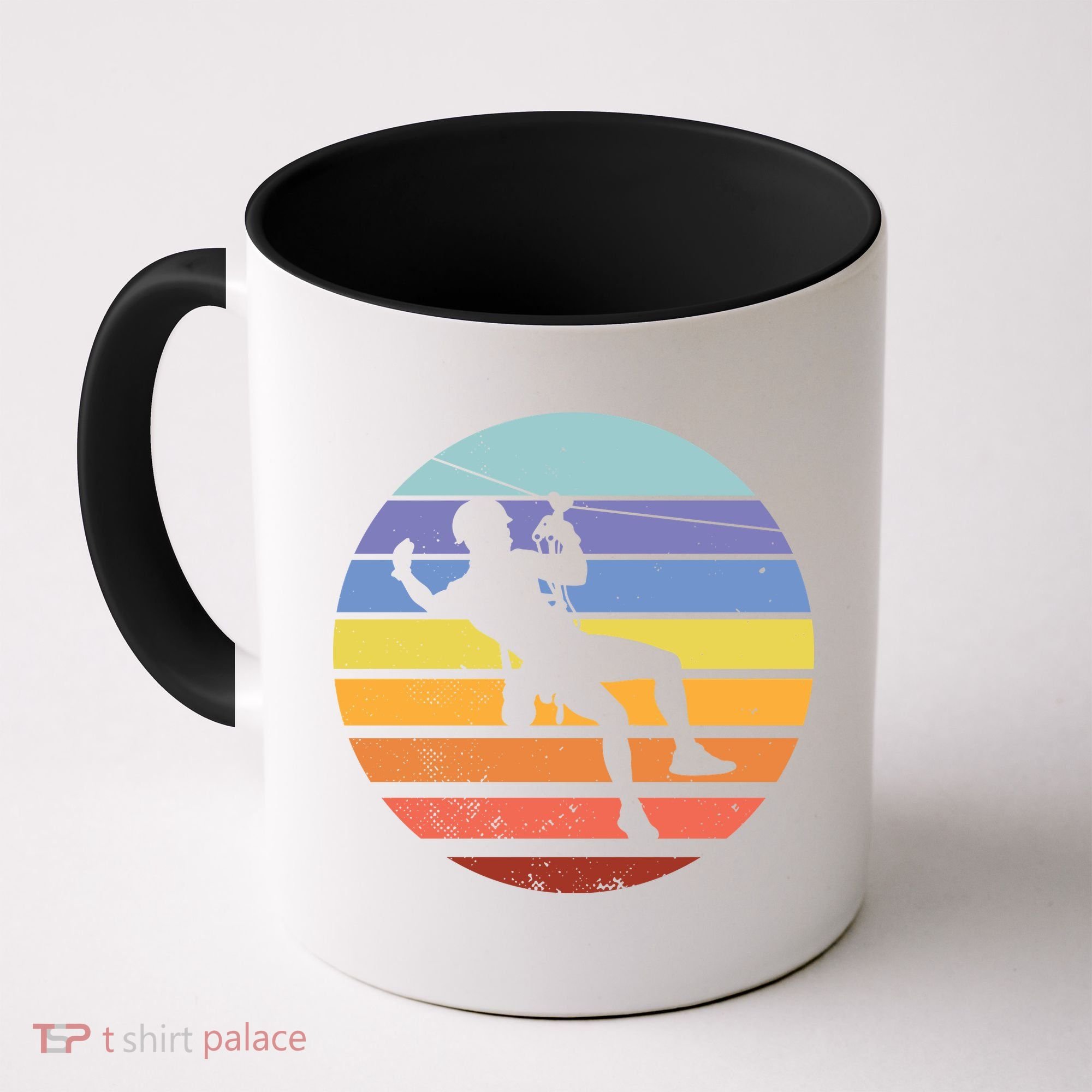 Zip Line Retro Coffee Mug